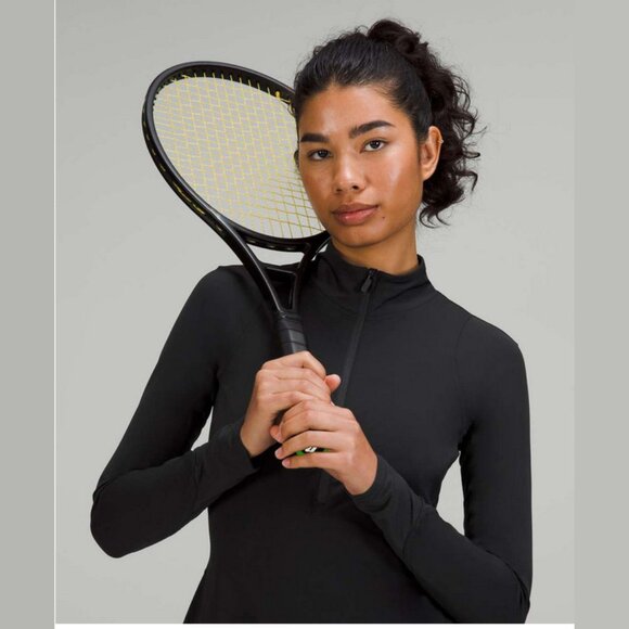 NEW Lululemon Size 10 Women's Nulux Long-Sleeve Tennis Dress Skort Romper, Black - Picture 4 of 6